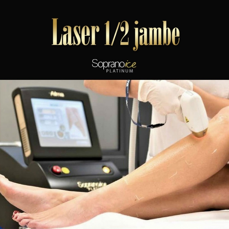 Laser 1/2 jambe